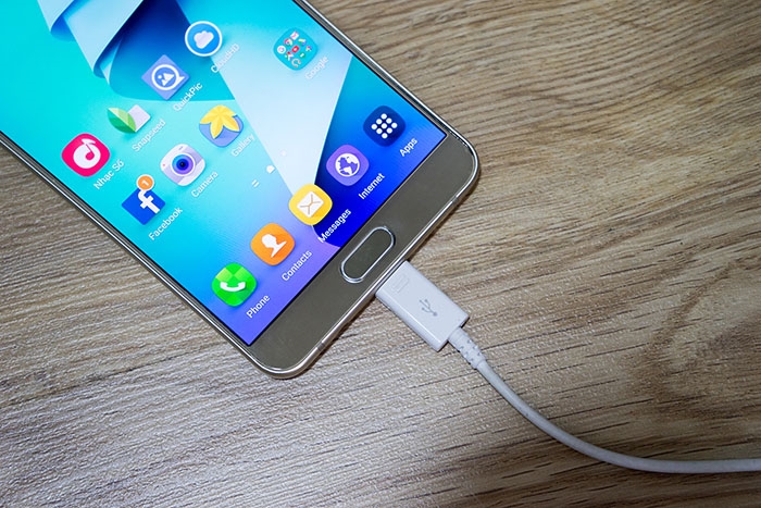 kiểm tra sạc pin cho samsung