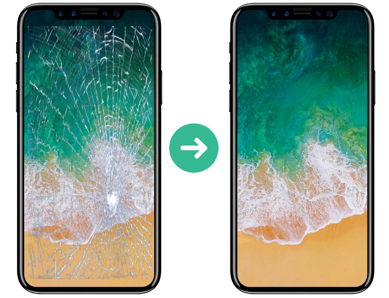 Thay mặt kính iphone XS Max tại Đà Nẵng