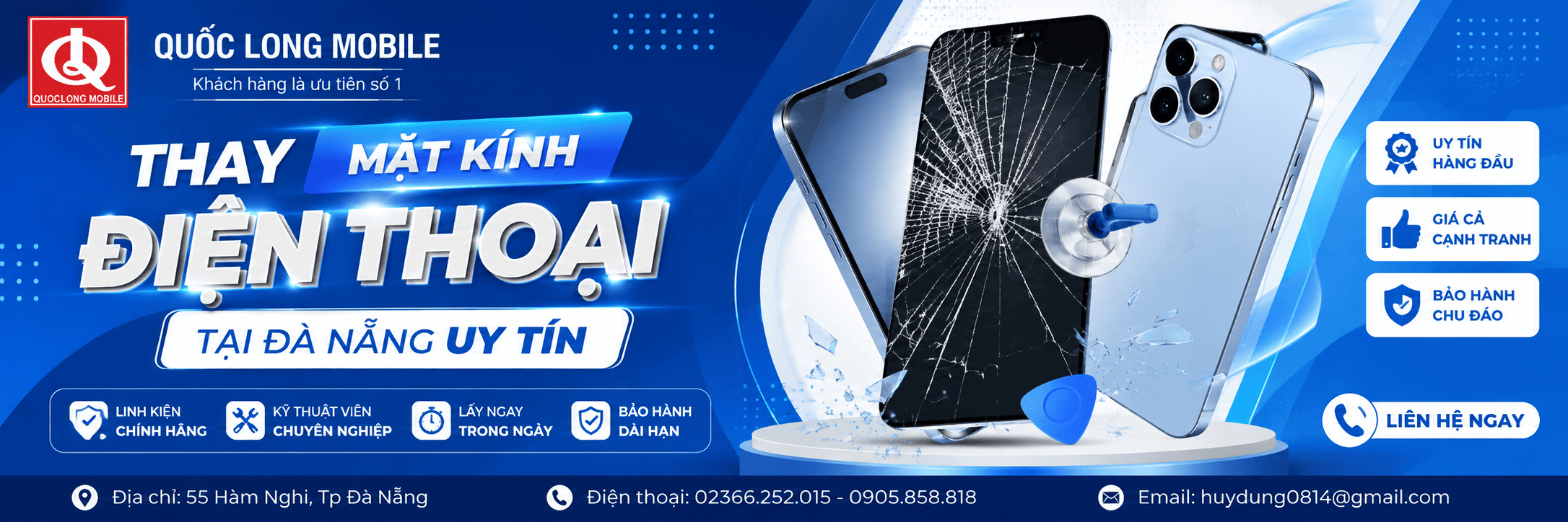 Thay mặt kính Đà Nẵng